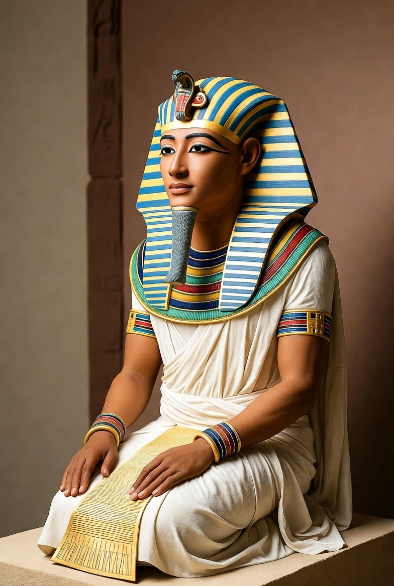 Discover the ancient Egyptian Seiza pose — a sacred posture used during sunrise rituals