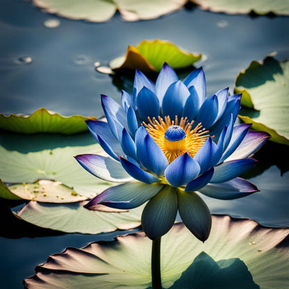 Blue Lotus Flower