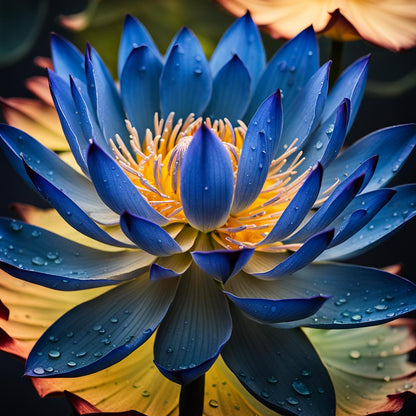 Blue Lotus Flower